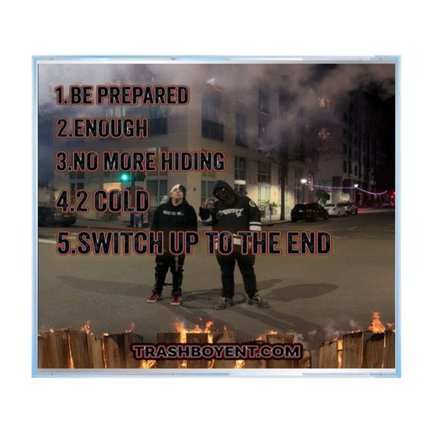 BILLY DA FENCE X BROKENSTARR - BURN THE CITY DOWN (CD)