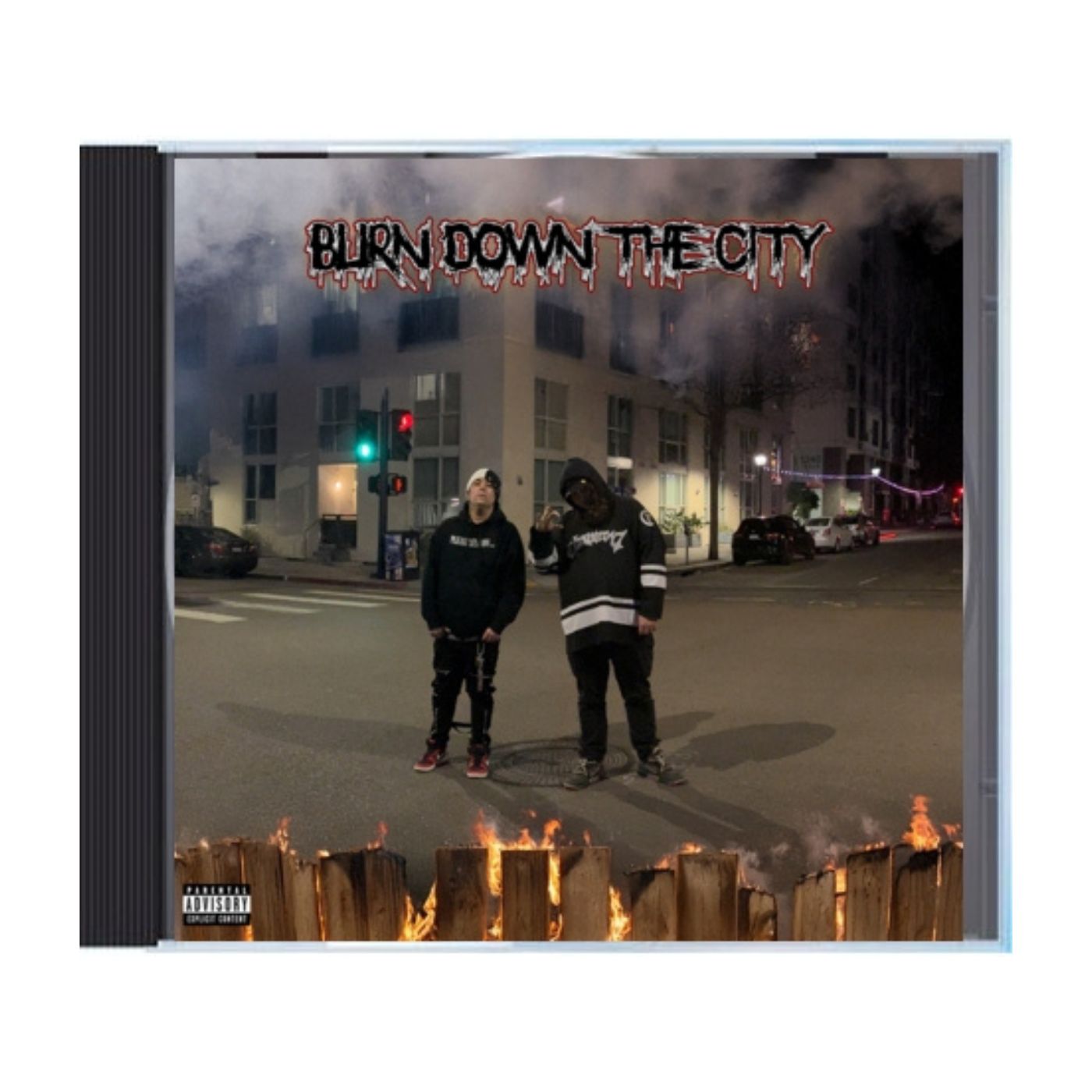 BILLY DA FENCE X BROKENSTARR - BURN THE CITY DOWN (CD)